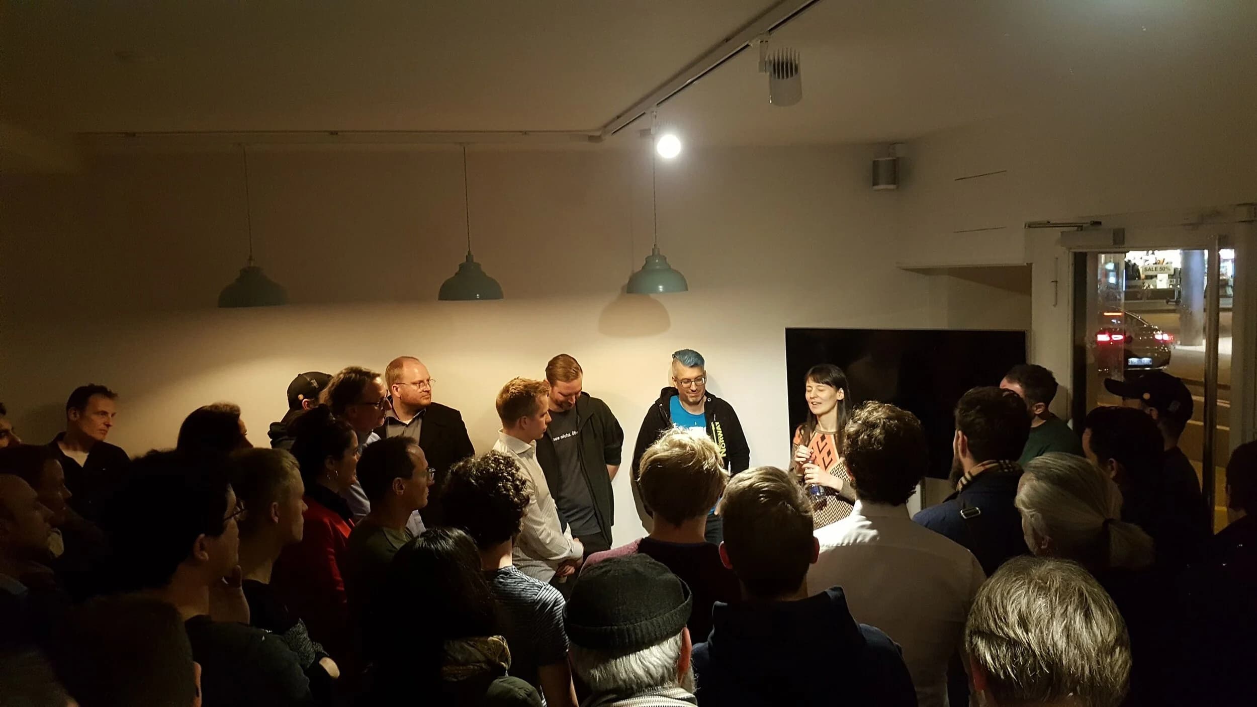 Lightning Meetup background